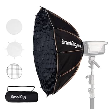Amazon.com : SMALLRIG Parabolic Softbox LA-D85 85cm Quick
